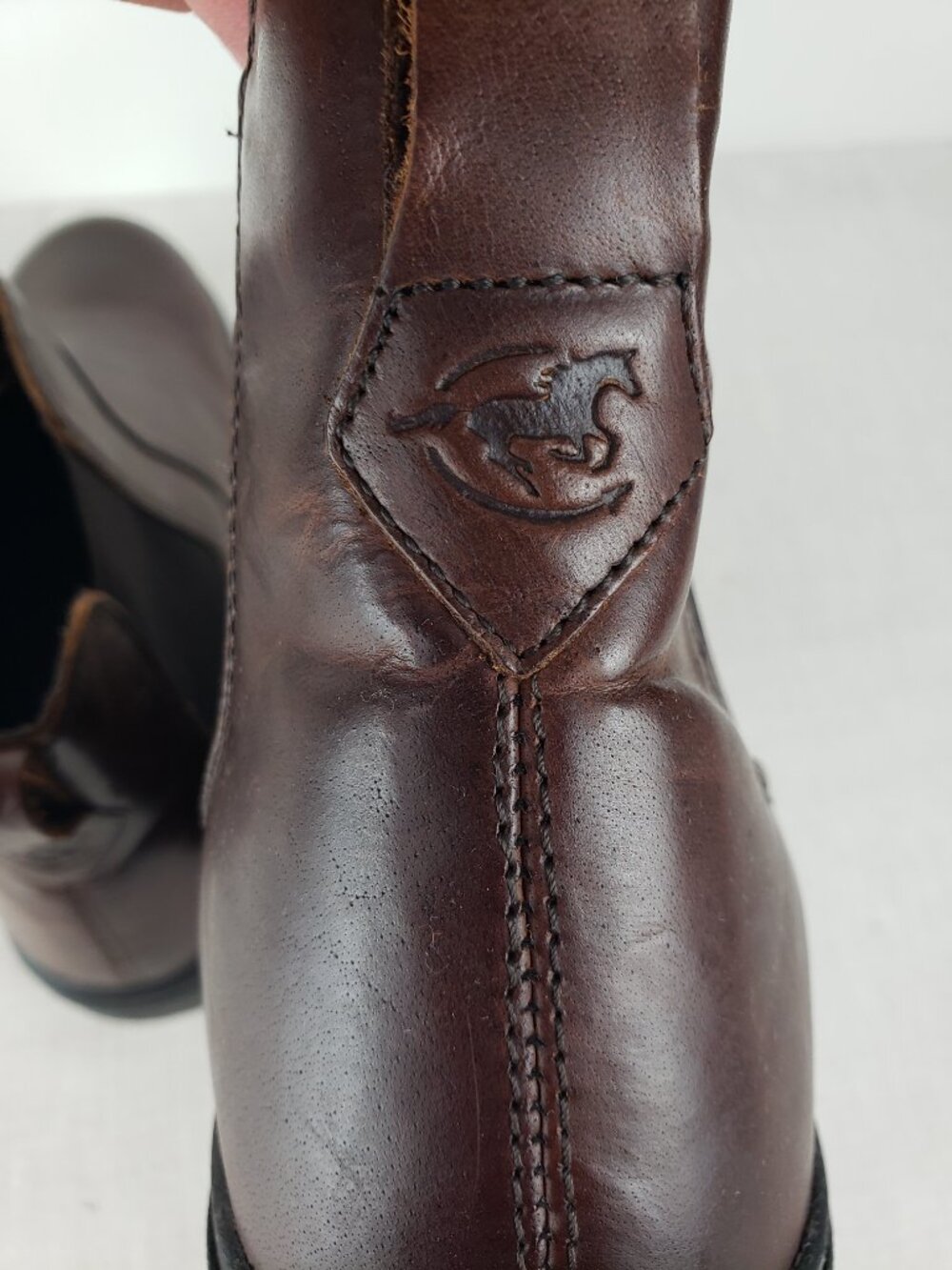 Smartpak Ada Chelsea Boots Brown Leather Pull On Womens 41/US 10 - Picture 5 of 11